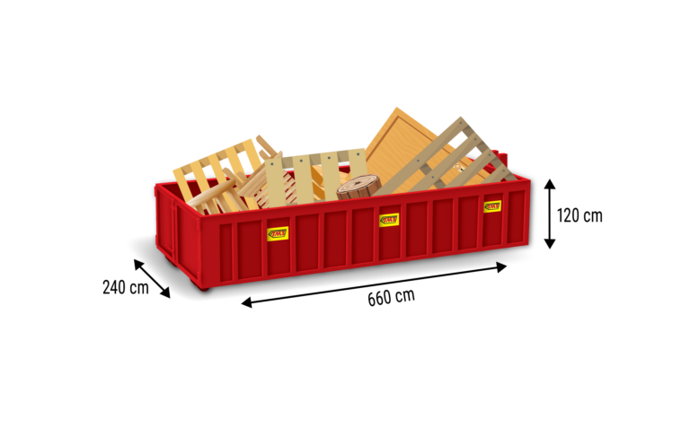 15m³ afzetcontainer