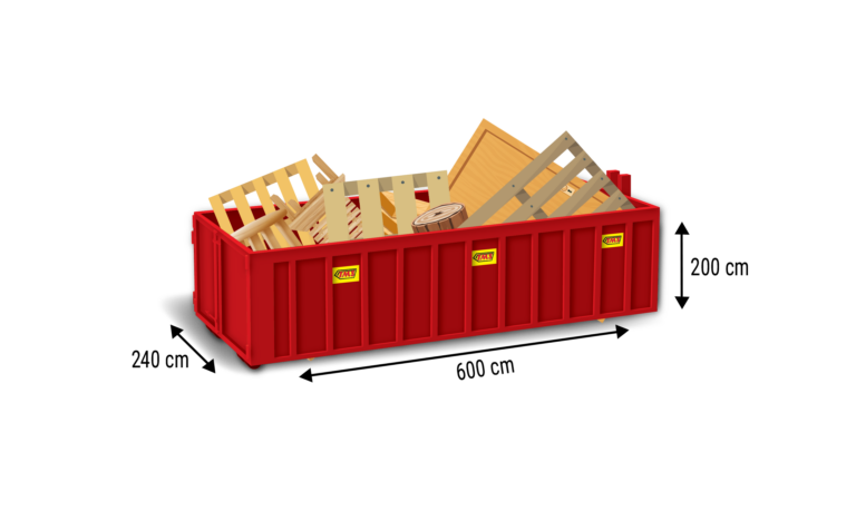 20m³ afzetcontainer
