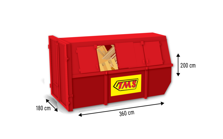 10m³ portaalcontainer