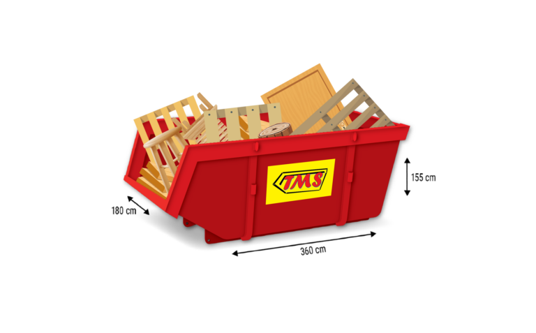 9m³ portaalcontainer