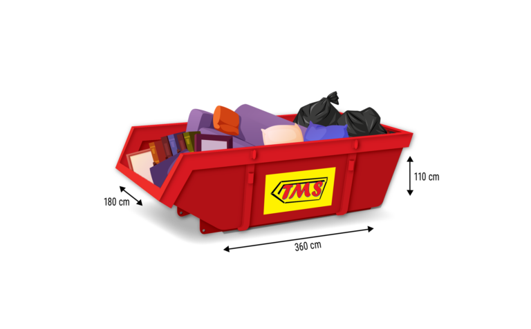 6m³ portaalcontainer