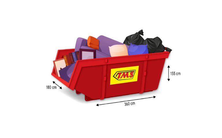 9m³ portaalcontainer