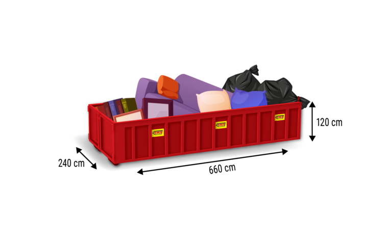 15m³ afzetcontainer
