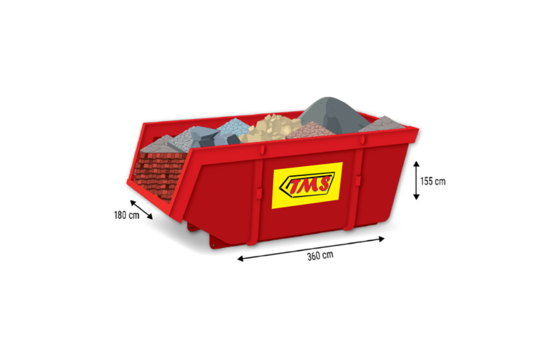 9m³ portaalcontainer